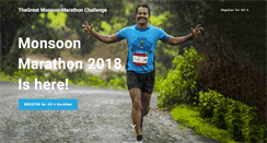 Desktop Screenshot of monsoonmarathon.com